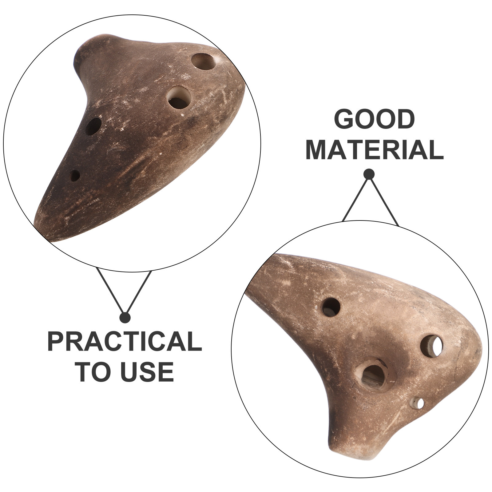 Mini 6 Hole Ocarina Portable L - огляд і ціна Musical Instrument Family