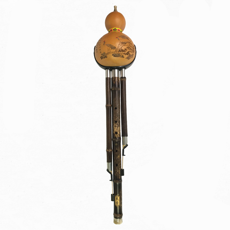 Hulusi Bass Black Bamboo Gourd - огляд і ціна Musical Instrument Qin