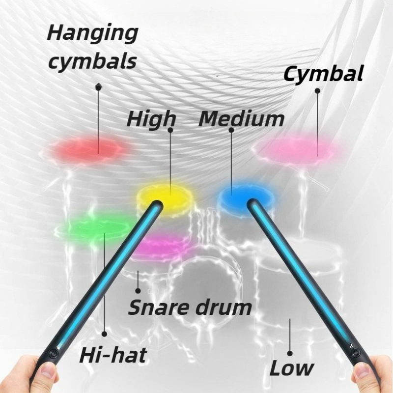 Air Electronic Drum Set Beginn - огляд і ціна Musical Instrument Virtual