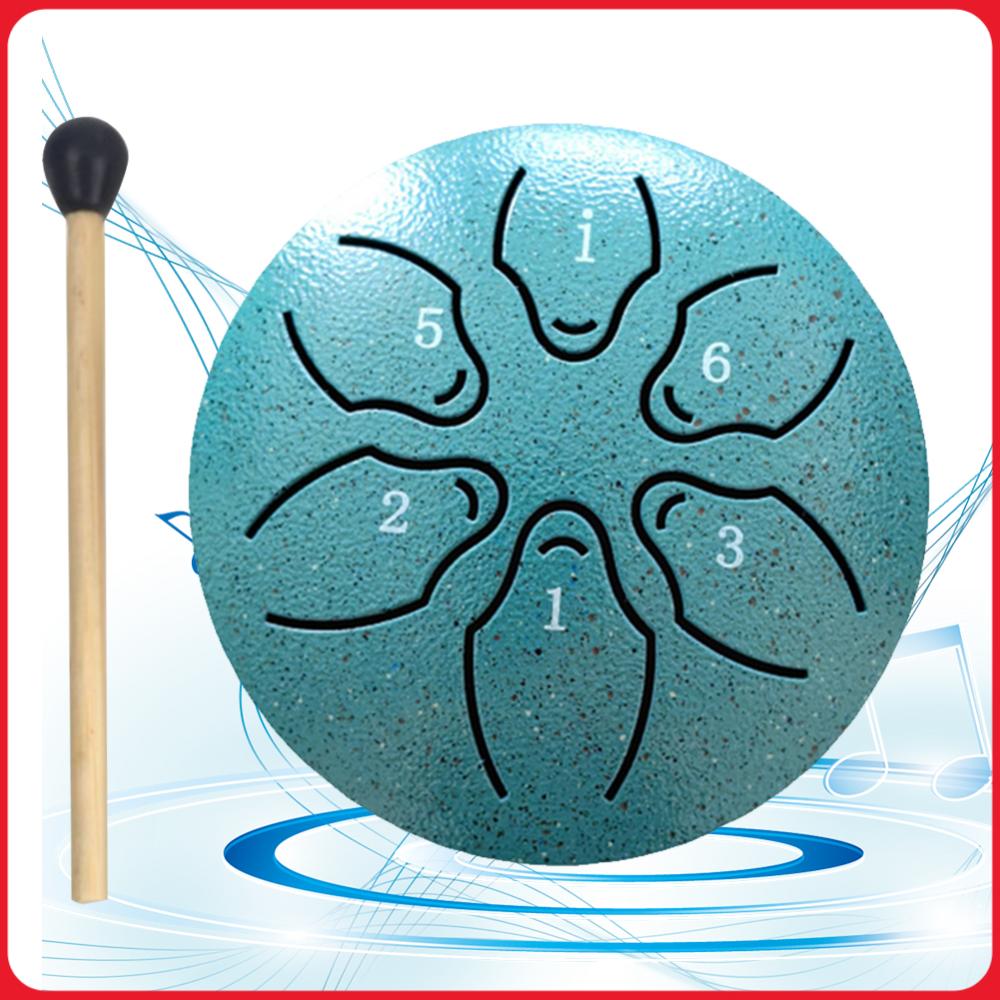 3 Inches 6 Notes Rain Drum for - огляд і ціна Tongue Drum Steel