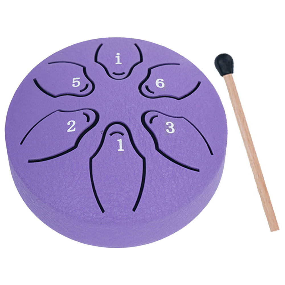 3 Inches 6 Notes Rain Drum for - огляд і ціна Tongue Drum Steel